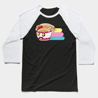 Ramen Japanese Noodles Kawaii Anime Japan Baseball T-Shirt